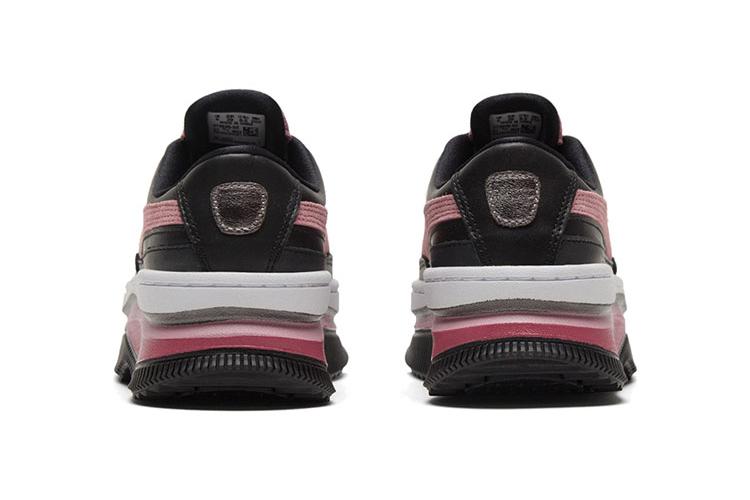 Кроссовки женские PUMA Deva белые, черные, розовые, 37.5 EU