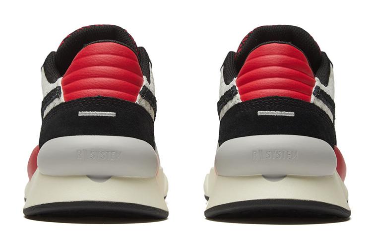 Кроссовки унисекс PUMA Rs 9.8 Ultra черные, белые, красные, 41 EU