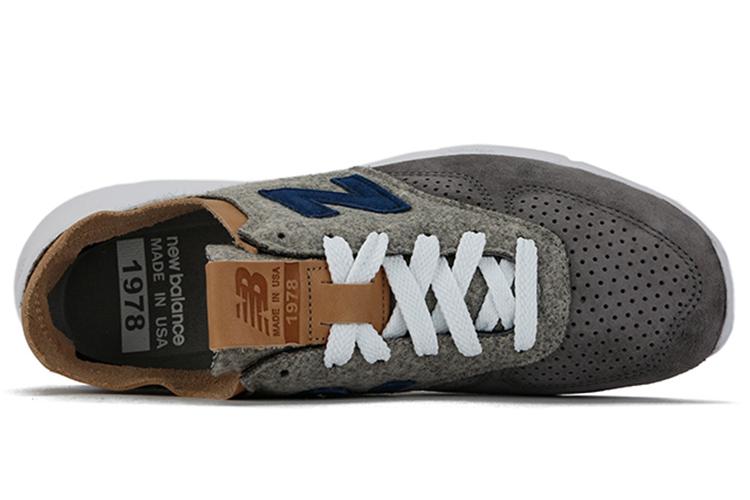 Кроссовки унисекс New Balance Woolrich X 1978 серые коричневые, 42 EU