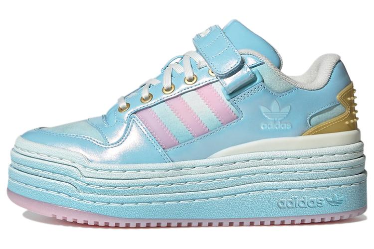 Кеды женские Adidas Triple Platforum Low Disney, синий-розовый, 36 EU