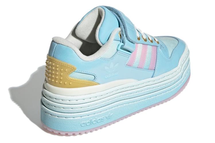 Кеды женские Adidas Triple Platforum Low Disney, синий-розовый, 36 EU