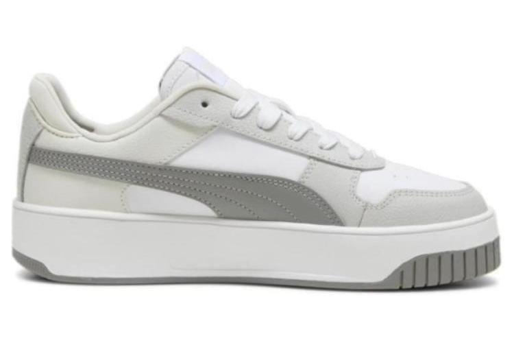 Кеды женские PUMA Carina Street белые и серые, 39 EU