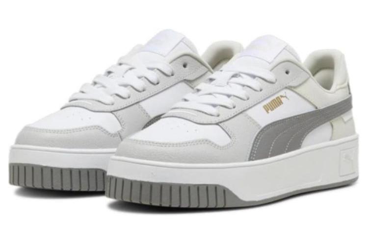 Кеды женские PUMA Carina Street белые и серые, 39 EU
