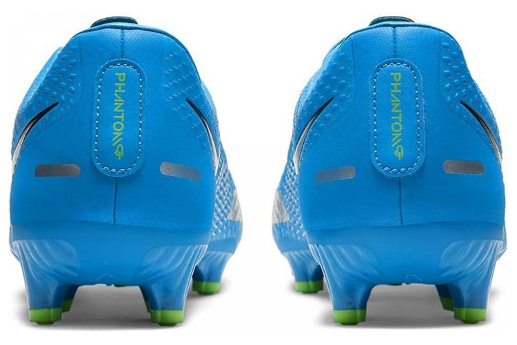 Футбольные бутсы мужские Nike Phantom GT Academy MG фото-голубой металлик, 39 EU