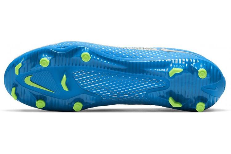 Футбольные бутсы мужские Nike Phantom GT Academy MG фото-голубой металлик, 39 EU