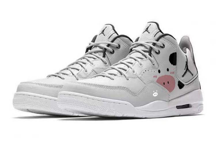 Кеды женские Jordan Courtside 23 Mid-Top светло-серые, 37.5 EU