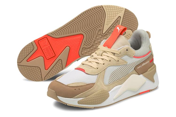 Кроссовки унисекс PUMA RS X Convey бежевые, 35.5 EU