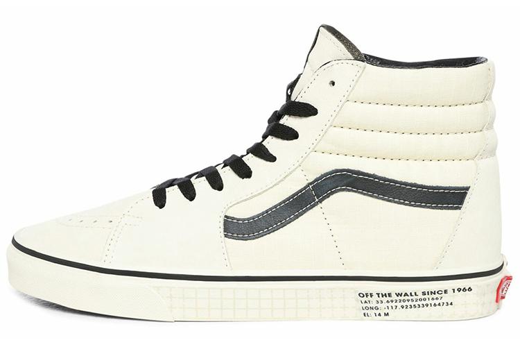 Кеды унисекс Vans Sk8-Hi 66 Supply Antique White, 35 EU