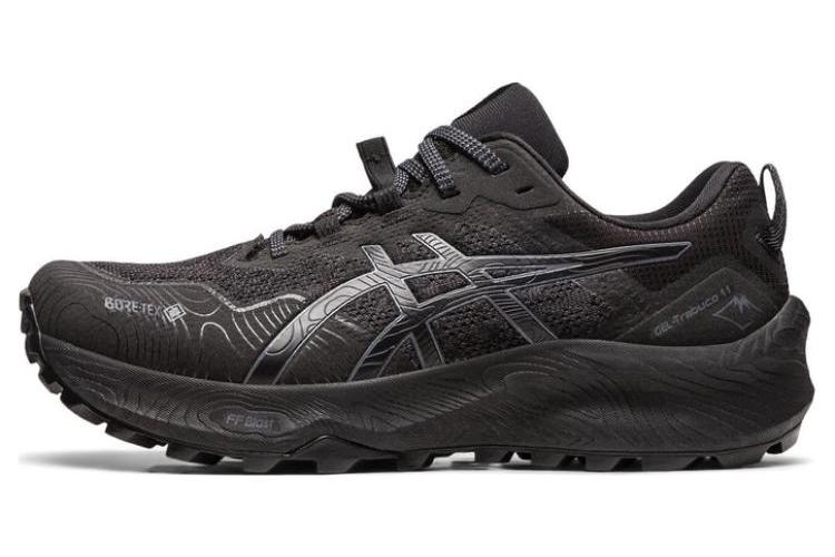 Кроссовки женские ASICS Gel Trabuco 11 Gtx, triple black, 40.5 EU