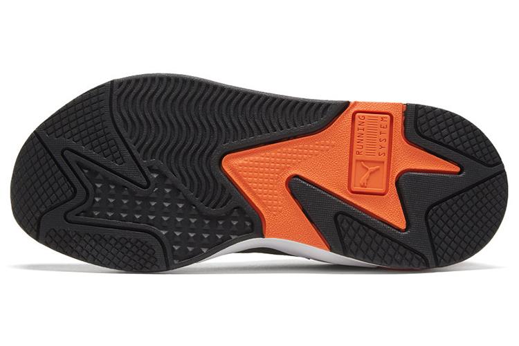 Кроссовки женские PUMA RS-X3 белые, зеленые, оранжевые, 35.5 EU