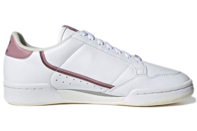 Кроссовки женские Adidas Continental 80 Vegan белые, 39 1/3 EU