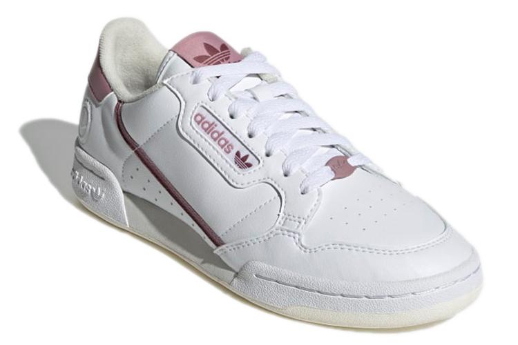 Кроссовки женские Adidas Continental 80 Vegan белые, 39 1/3 EU
