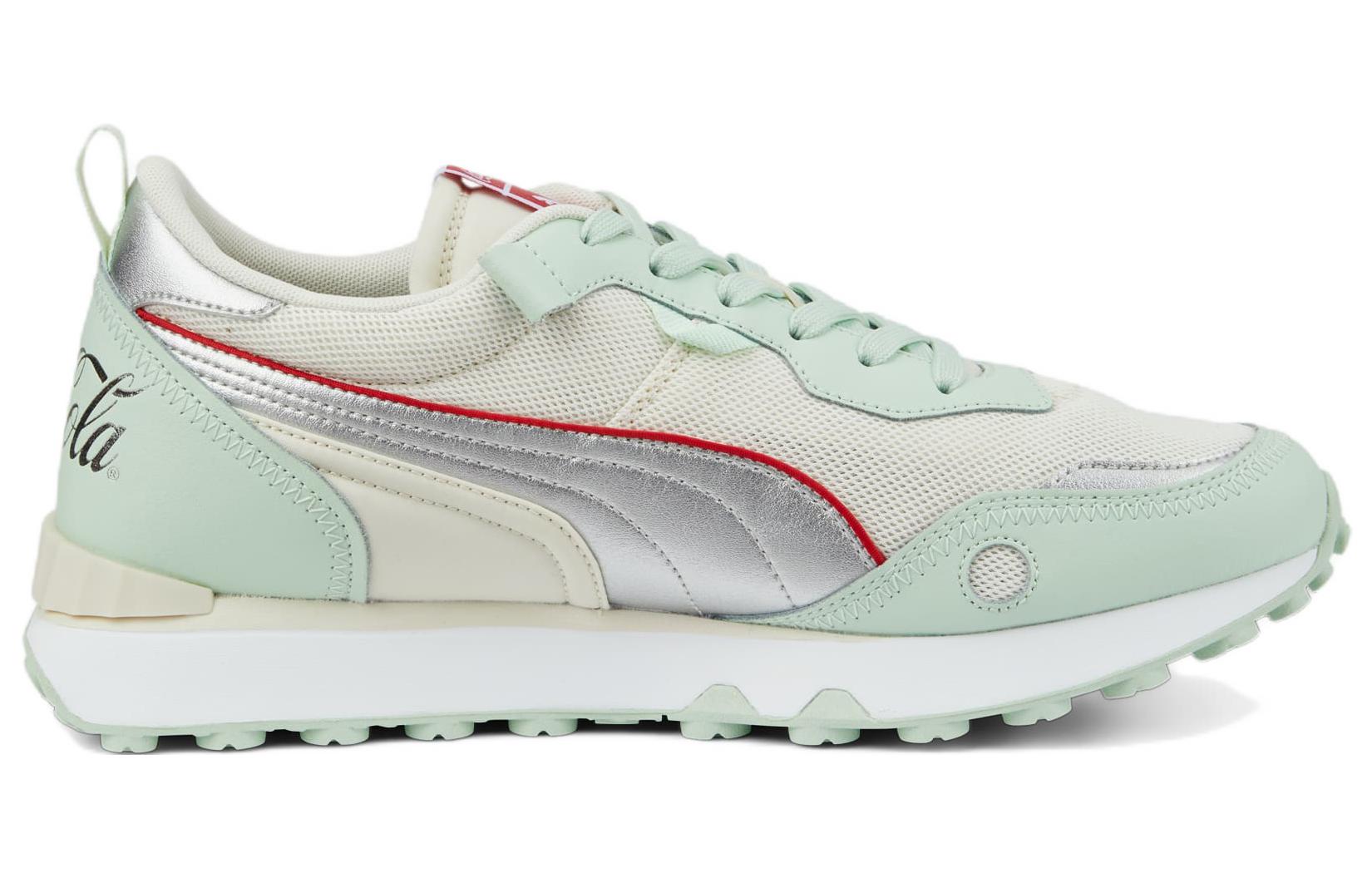 Кроссовки унисекс PUMA Rider FV LE gossamer green silver, 35.5 EU