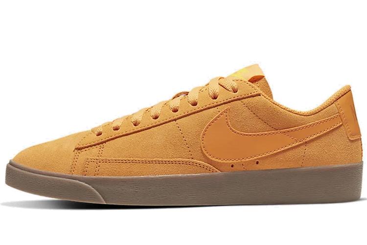 Кеды женские Nike Blazer Low Sd желтые замшевые, 39 EU