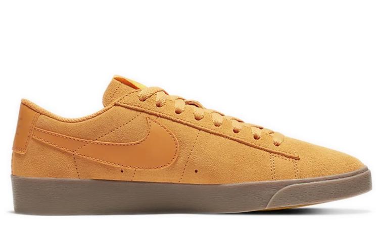 Кеды женские Nike Blazer Low Sd желтые замшевые, 39 EU