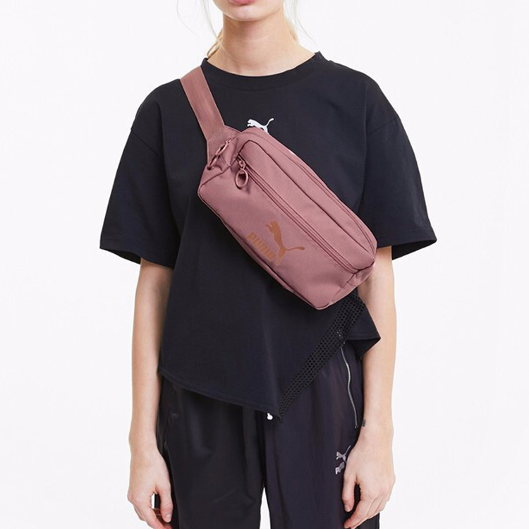 Сумка унисекс PUMA 077472-03 розово-фиолетовая