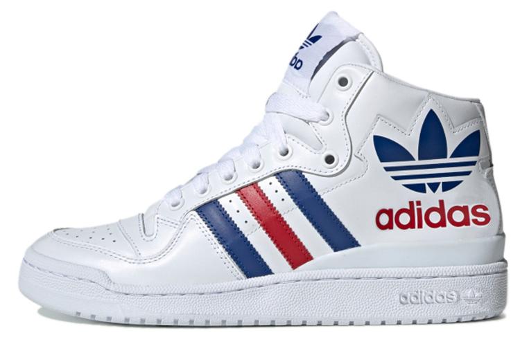 Кроссовки унисекс Adidas Forum Mid RS XL белые, синие, красные, 42 EU