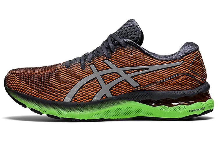 Кроссовки мужские ASICS Gel Nimbus 23 Lite Show оранжево-зеленые