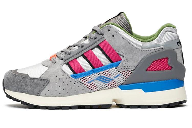Кроссовки унисекс Adidas ZX 10000C gray-white, 43 1/3 EU