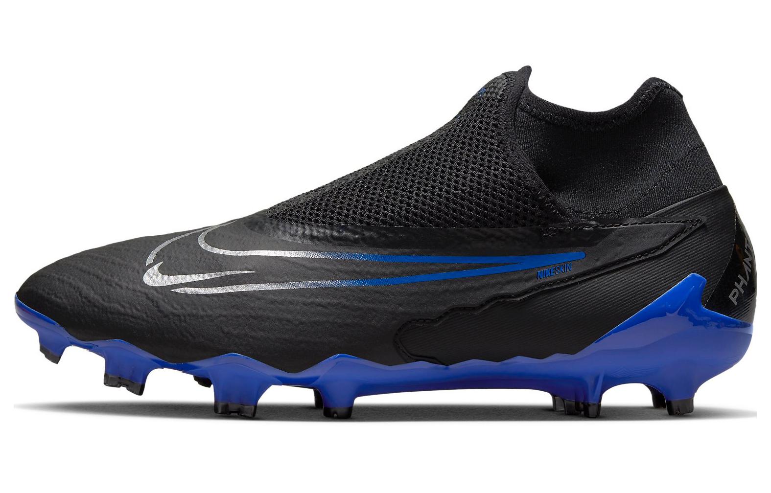 Футбольные бутсы мужские Nike Phantom GX Pro FG черные, 41 EU
