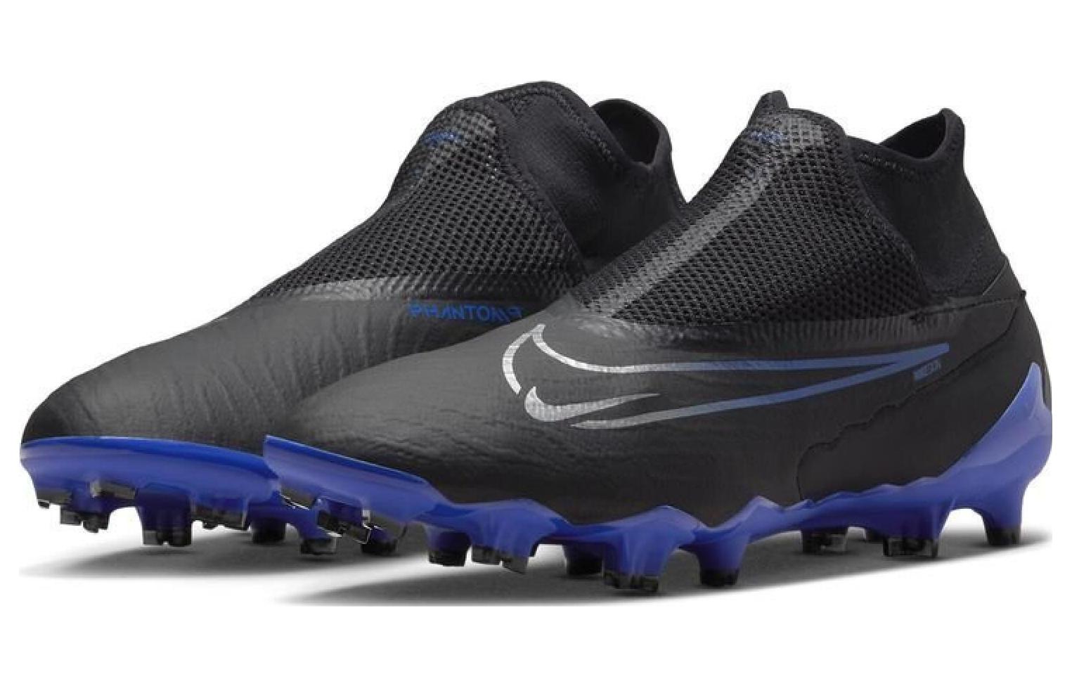 Футбольные бутсы мужские Nike Phantom GX Pro FG черные, 41 EU
