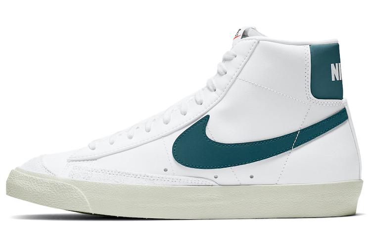 White Dark Teal Green