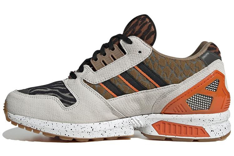 Кроссовки унисекс Adidas Zx 8000 Atmos Animal, cream-orange, 37 1/3 EU