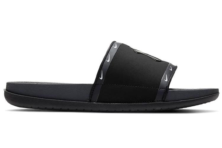 Шлепанцы мужские Nike MLB X Offcourt Slide черные-серые, 42.5 EU