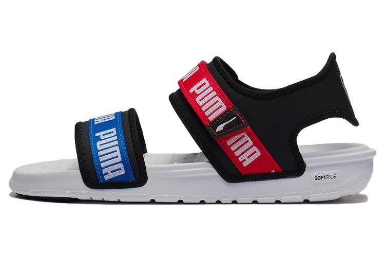 Сандалии женские PUMA Signature Softride черные, красные, синие, 35.5 EU
