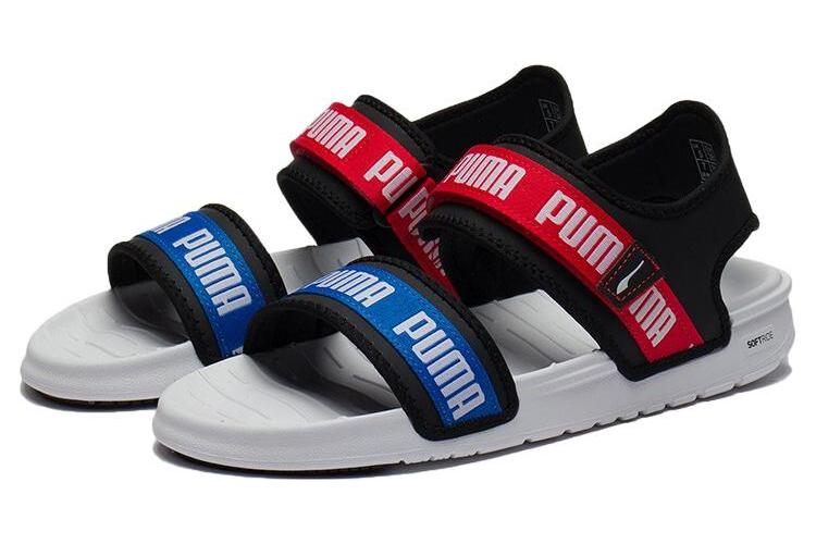 Сандалии женские PUMA Signature Softride черные, красные, синие, 35.5 EU