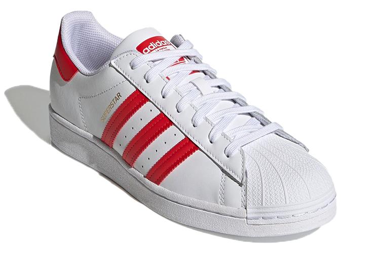 Кроссовки унисекс Adidas Superstar белые, 37 1/3 EU