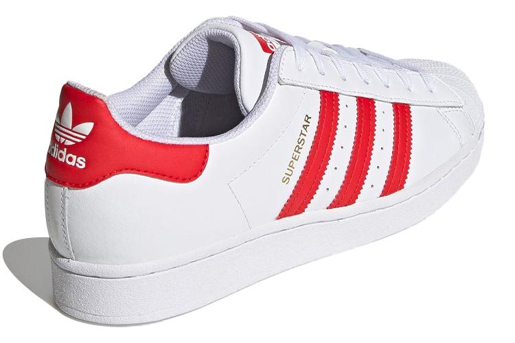 Кроссовки унисекс Adidas Superstar белые, 37 1/3 EU
