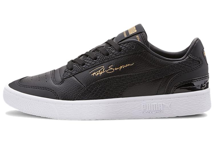 Кеды женские PUMA Ralph Sampson Lo Snake черные, золотые, 36 EU