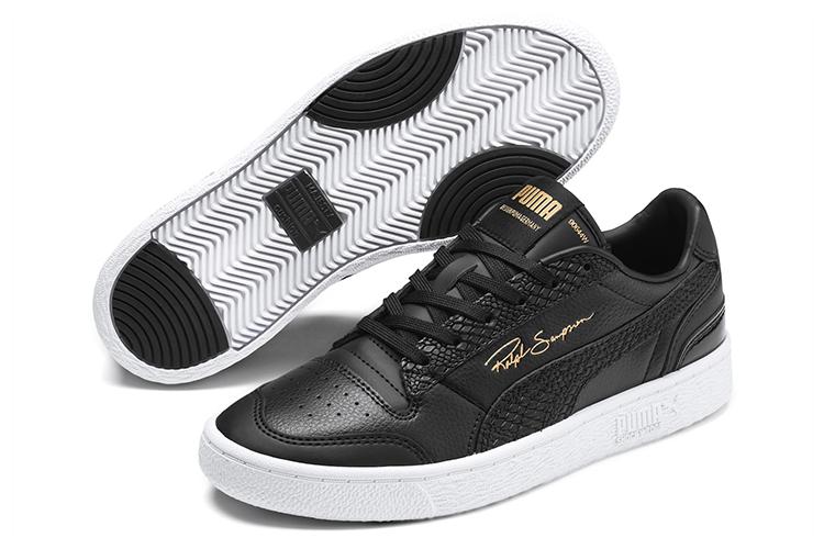 Кеды женские PUMA Ralph Sampson Lo Snake черные, золотые, 36 EU