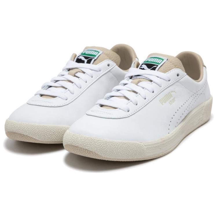 Кроссовки унисекс PUMA Star OG Premium Low Top белые, коричневые