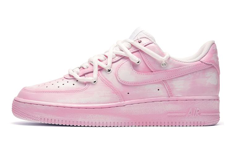 Кеды женские Nike Air Force 1 Low GS розовые, 39 EU