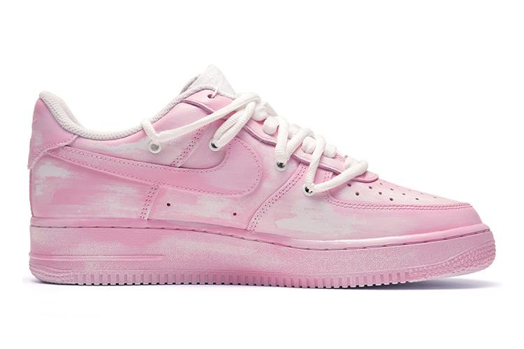 Кеды женские Nike Air Force 1 Low GS розовые, 39 EU