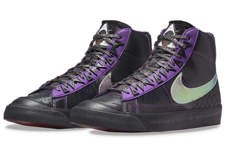 Кроссовки мужские Nike Blazer Mid 77 Doernbecher Ayman черные, 43 EU