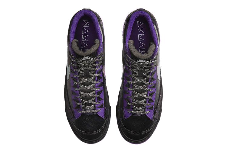 Кроссовки мужские Nike Blazer Mid 77 Doernbecher Ayman черные, 43 EU