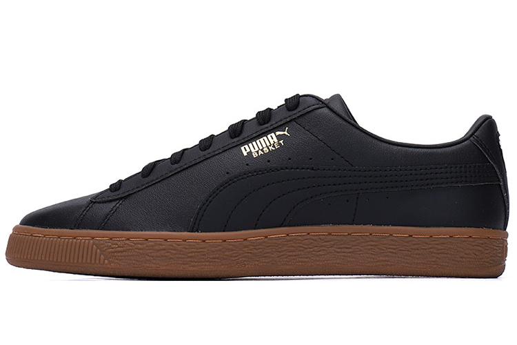 Кроссовки унисекс PUMA Basket 21 черные, 37 EU