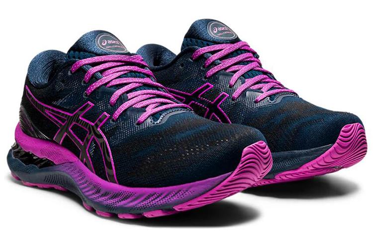 Кроссовки женские ASICS Gel Nimbus 23 Lite Show, french blue purple, 37 EU