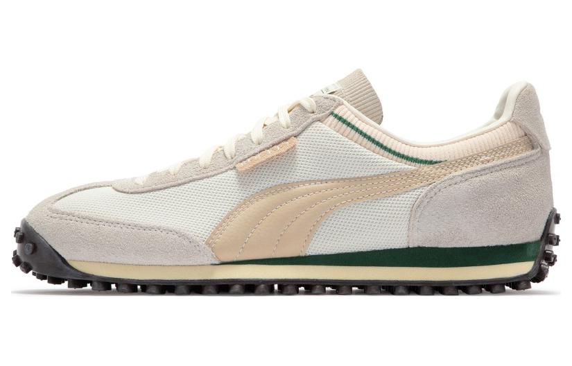 Кроссовки унисекс PUMA Rocket Pl белые, желтые, 42 EU