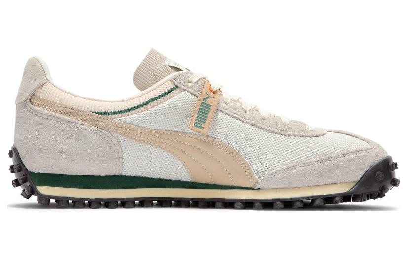 Кроссовки унисекс PUMA Rocket Pl белые, желтые, 42 EU