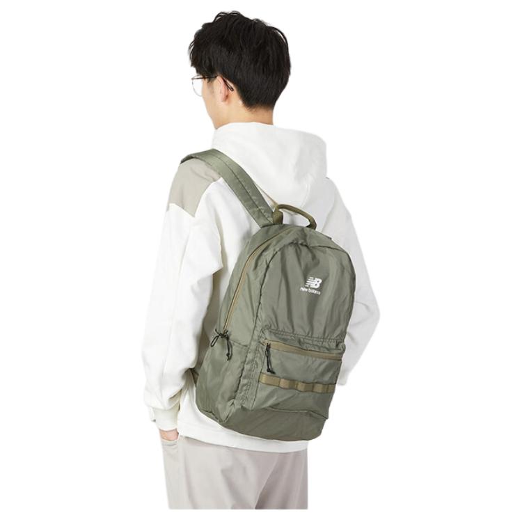 Рюкзак унисекс New Balance Backpack Regular оливковый, Olive Green EU