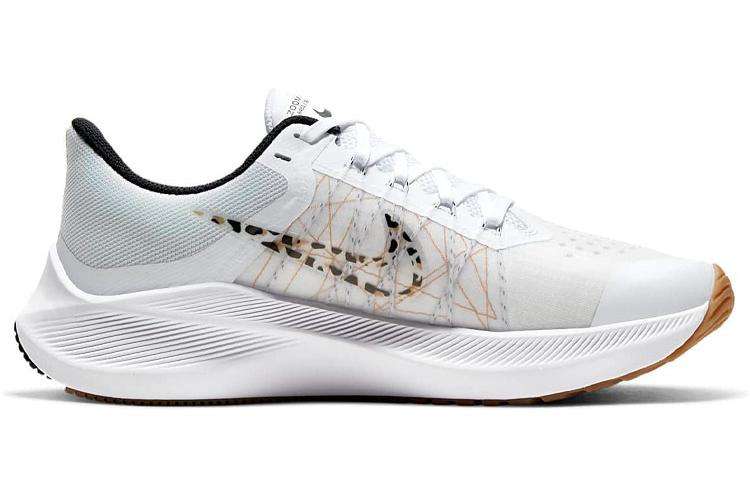 Кроссовки женские Nike Winflo 8 Premium белый леопардовый принт, 35.5 EU