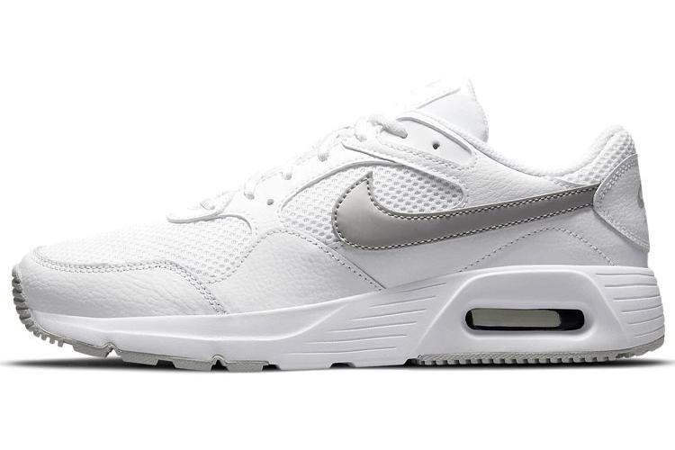 Кроссовки женские Nike Air Max SC белые металлик-платиновые, 38 EU