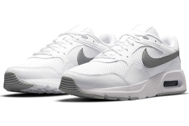 Кроссовки женские Nike Air Max SC белые металлик-платиновые, 38 EU