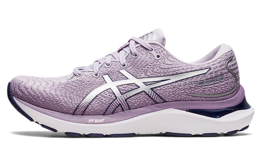 Кроссовки женские ASICS Gel-Cumulus 24, dusk violet pure silver, 40.5 EU