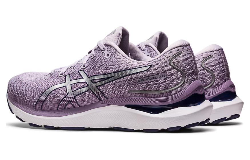Кроссовки женские ASICS Gel-Cumulus 24, dusk violet pure silver, 40.5 EU