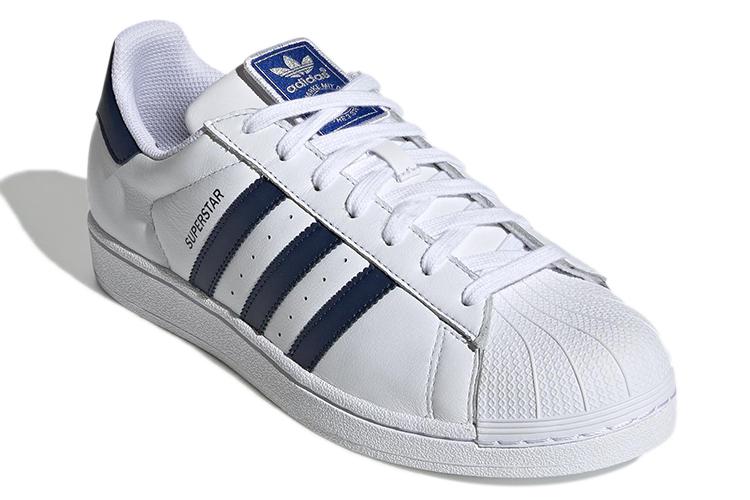 Кроссовки унисекс Adidas Superstar белые, 43 1/3 EU
